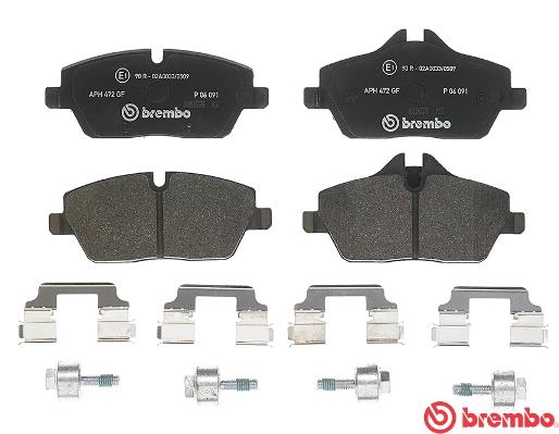 Placute de frana - BREMBO