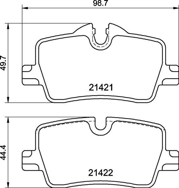 Placute de frana - BREMBO