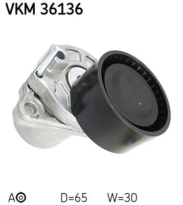 Set curea trapezoidale cu pompă de apă - SKF