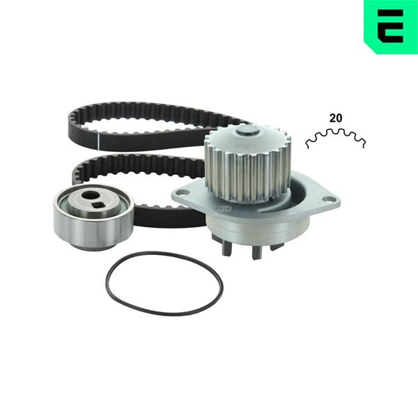 Set curea distributie cu pompa de apa - OPTIMAL