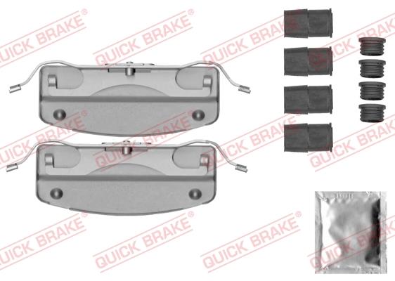 Set de accesorii plăcuțe de frână - QUICK BRAKE