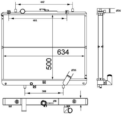 Radiator - MAHLE