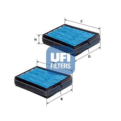 Filtru de cabină - UFI