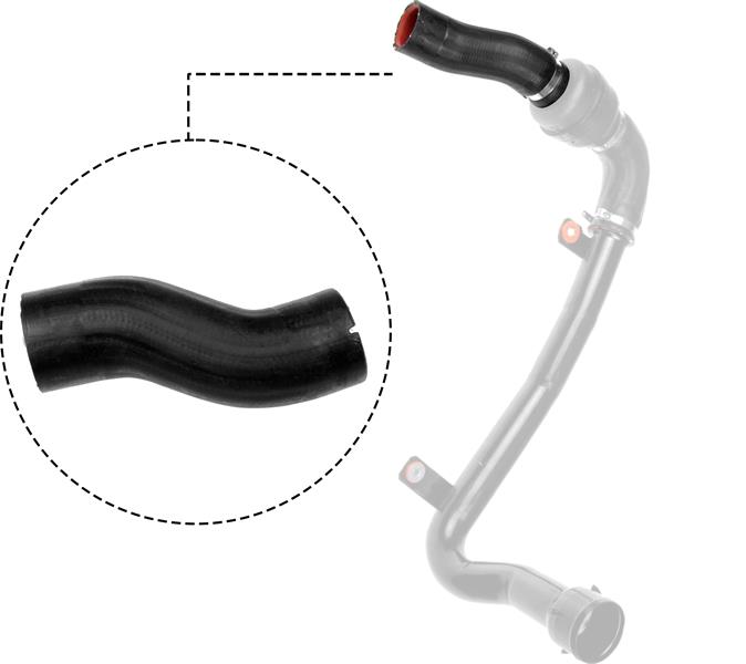 Furtun de admisie turbocompresor - GATES