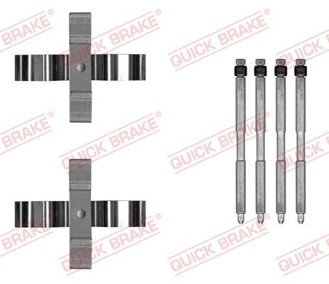 Set de accesorii plăcuțe de frână - QUICK BRAKE