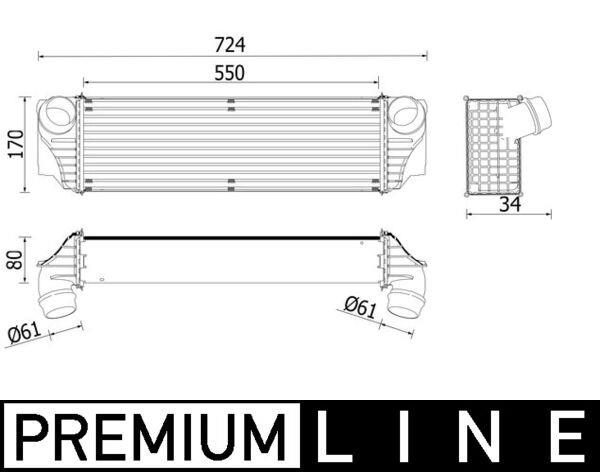 Intercooler - MAHLE
