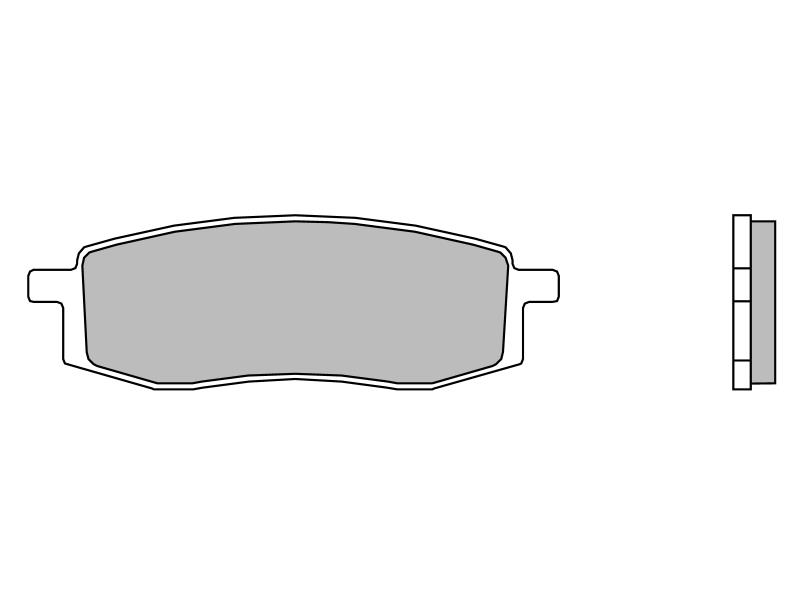 Placute de frana - BREMBO