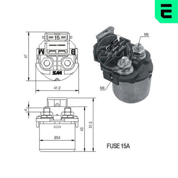 Comutator solenoid - ERA