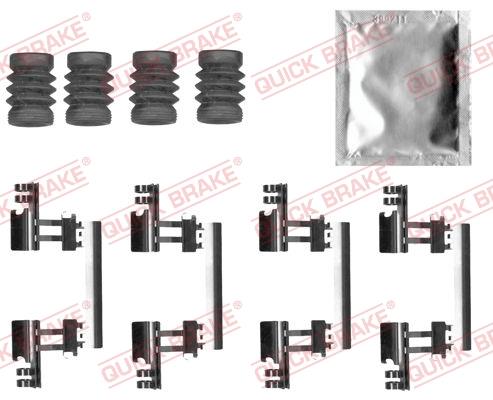 Set de accesorii plăcuțe de frână - QUICK BRAKE