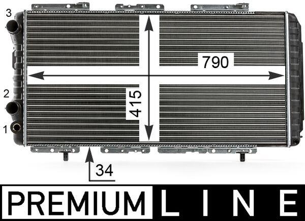 Radiator - MAHLE