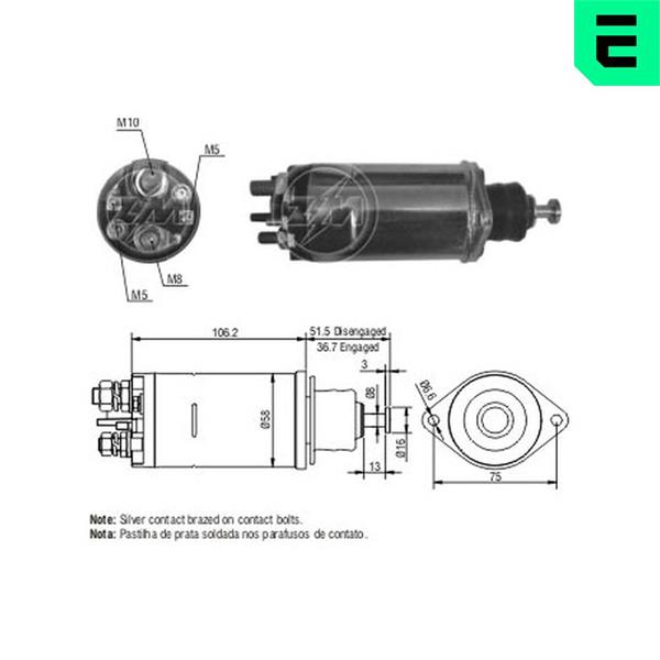 Comutator solenoid - ERA
