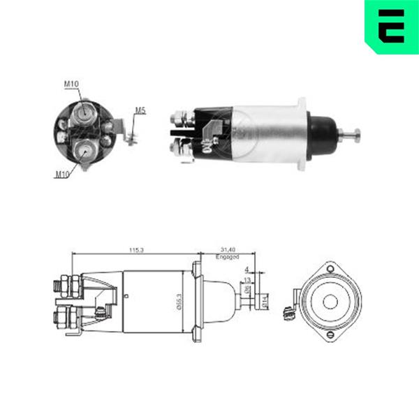 Comutator solenoid - ERA