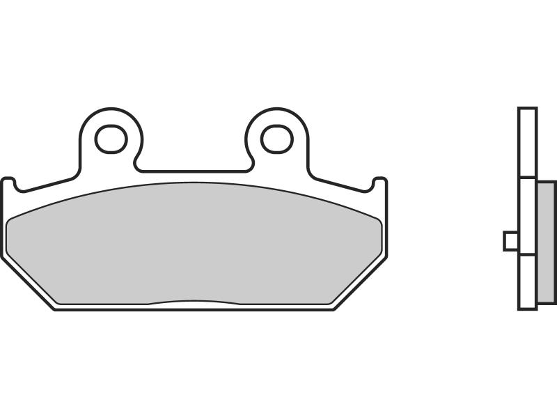Placute de frana - BREMBO
