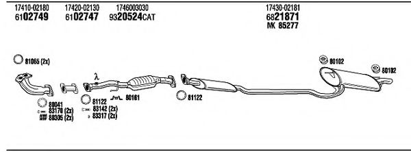 Kit reparatie distribuitor - BOSCH