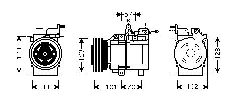Compresort A/C - STARLINE