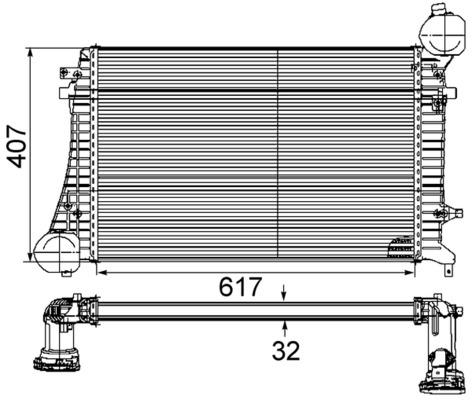 Intercooler - MAHLE