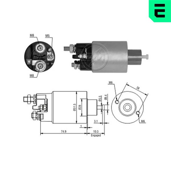 Comutator solenoid - ERA