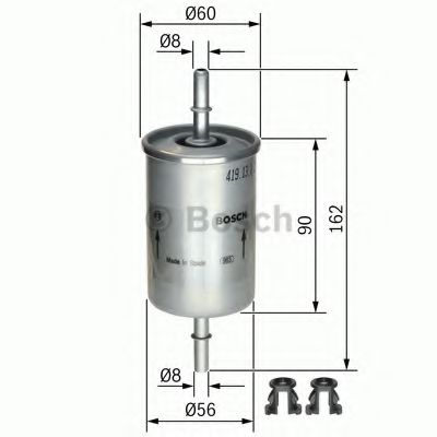 MOTAQUIP Fuel Filter 12291587 - MOTAQUIP