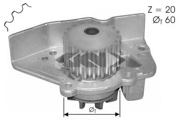 Meat & Doria Sensor, exhaust gas temperature 12206252 - MEAT & DORIA