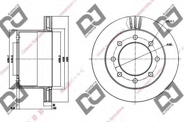 AIC Splash Panel, brake disc 11759091 - AIC