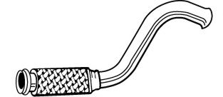 FEBI BILSTEIN Charge Air Hose 12136100 - FEBI BILSTEIN