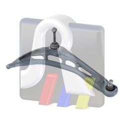 MOTAQUIP Control/Trailing Arm, wheel suspens 12291430 - MOTAQUIP