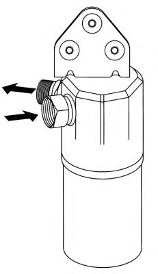 NRF Dryer, air conditioning 11541602 - NRF