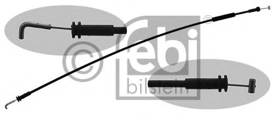 FEBI BILSTEIN Cable Pull, door release 11589387 - FEBI BILSTEIN