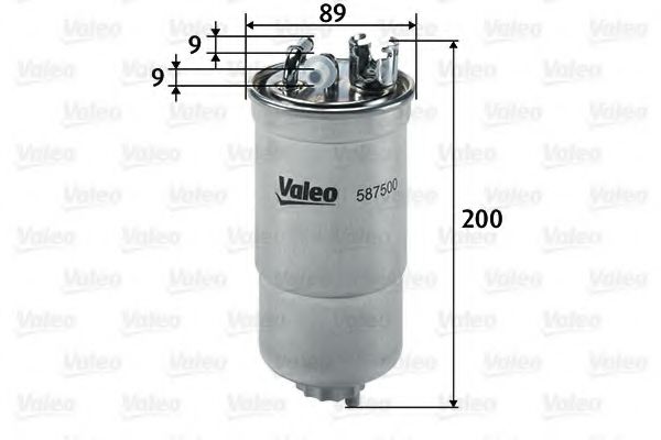VALEO Fuel Filter 11181607 - VALEO