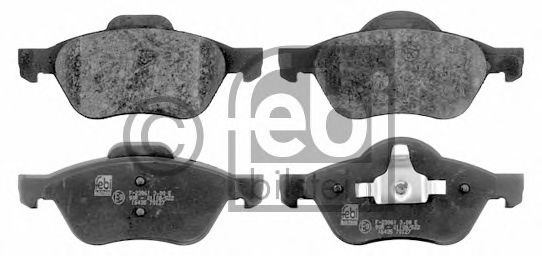 FEBI BILSTEIN Brake Pad Set, disc brake 11571063 - FEBI BILSTEIN