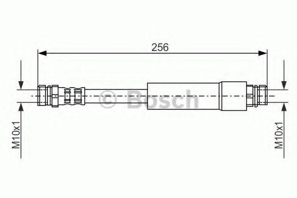 BOSCH Brake Hose 10107394 - BOSCH