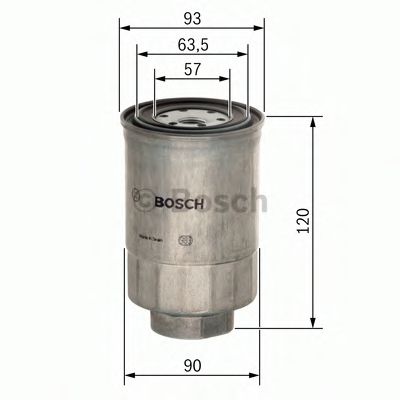 BOSCH Fuel filter 10635358 - BOSCH