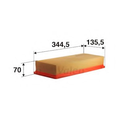 VALEO Air Filter 11180994 - VALEO
