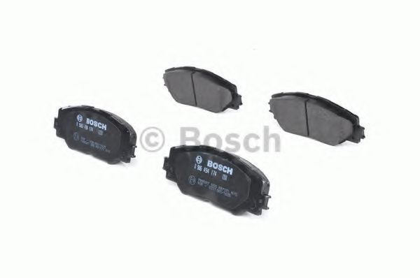 BOSCH Brake Pad Set, disc brake 10338880 - BOSCH