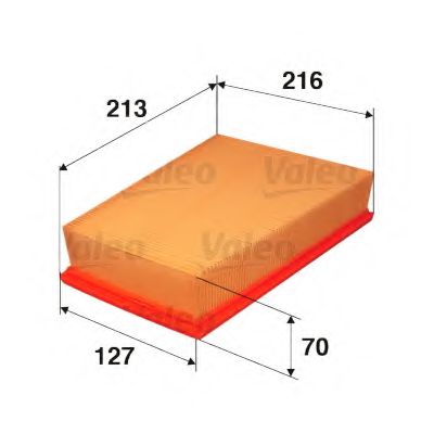VALEO Air Filter 11180990 - VALEO
