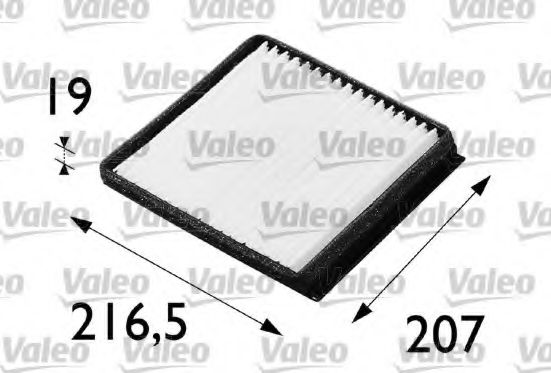 VALEO Filter, cabin air 10144422 - VALEO