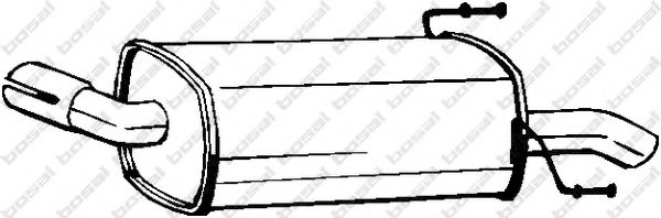 BOSAL End Silencer 12745716 - BOSAL