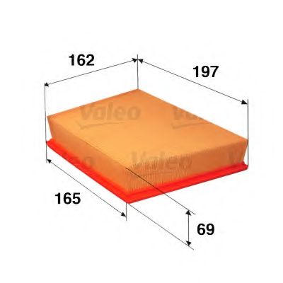 VALEO Air Filter 11181126 - VALEO