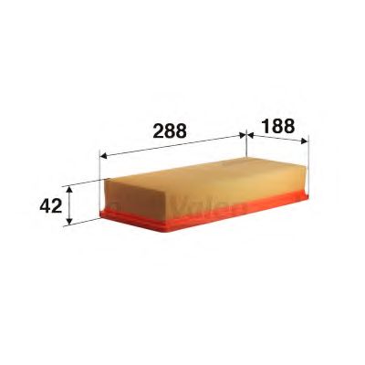 VALEO Air Filter 11181008 - VALEO