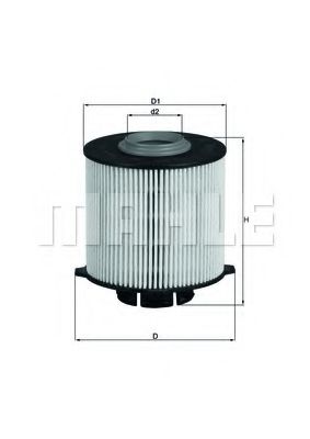 MAHLE Fuel filter 11663771 - MAHLE