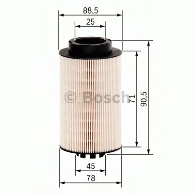 BOSCH Fuel filter 10635357 - BOSCH