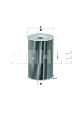 MAHLE Oil Filter 11664942 - MAHLE