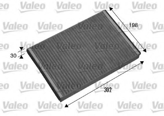 VALEO Filter, cabin air 10144795 - VALEO