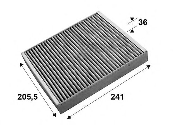 VALEO Filter, cabin air 10231634 - VALEO