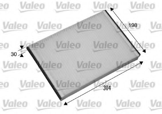 VALEO Filter, cabin air 10144794 - VALEO