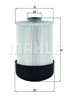 MAHLE Fuel filter 11082296 - MAHLE