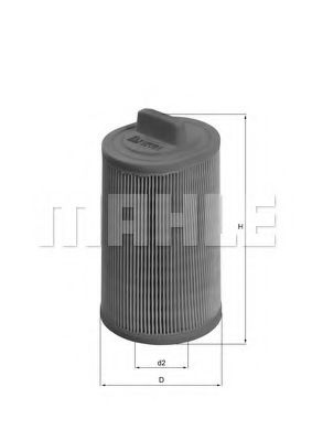 MAHLE Air Filter 4630548 - MAHLE