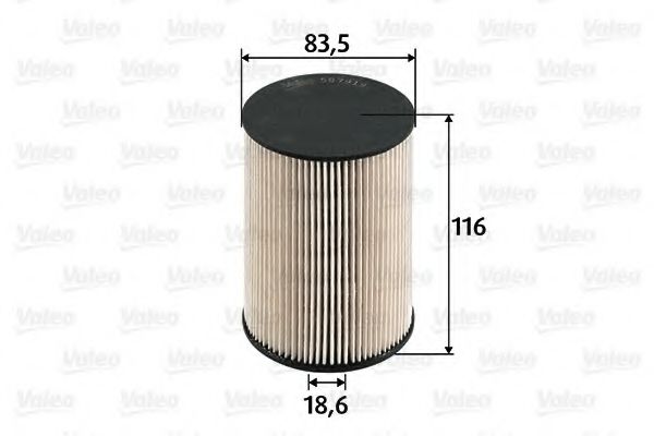 VALEO Fuel Filter 11181721 - VALEO