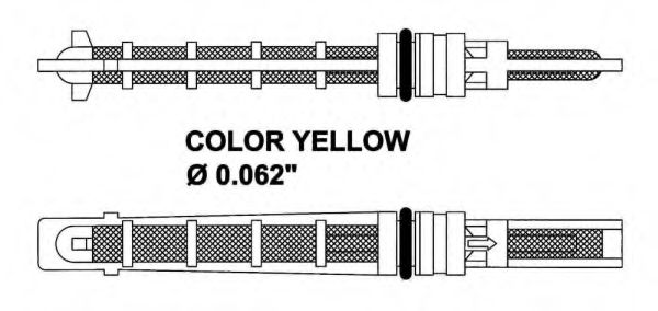 NRF Expansion Valve, air conditioning 11600969 - NRF