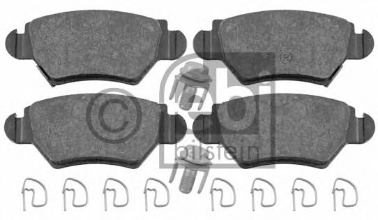 FEBI BILSTEIN Brake Pad Set, disc brake 11571073 - FEBI BILSTEIN